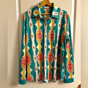 Ranch Dressn Texoma Performance Rodeo Shirt